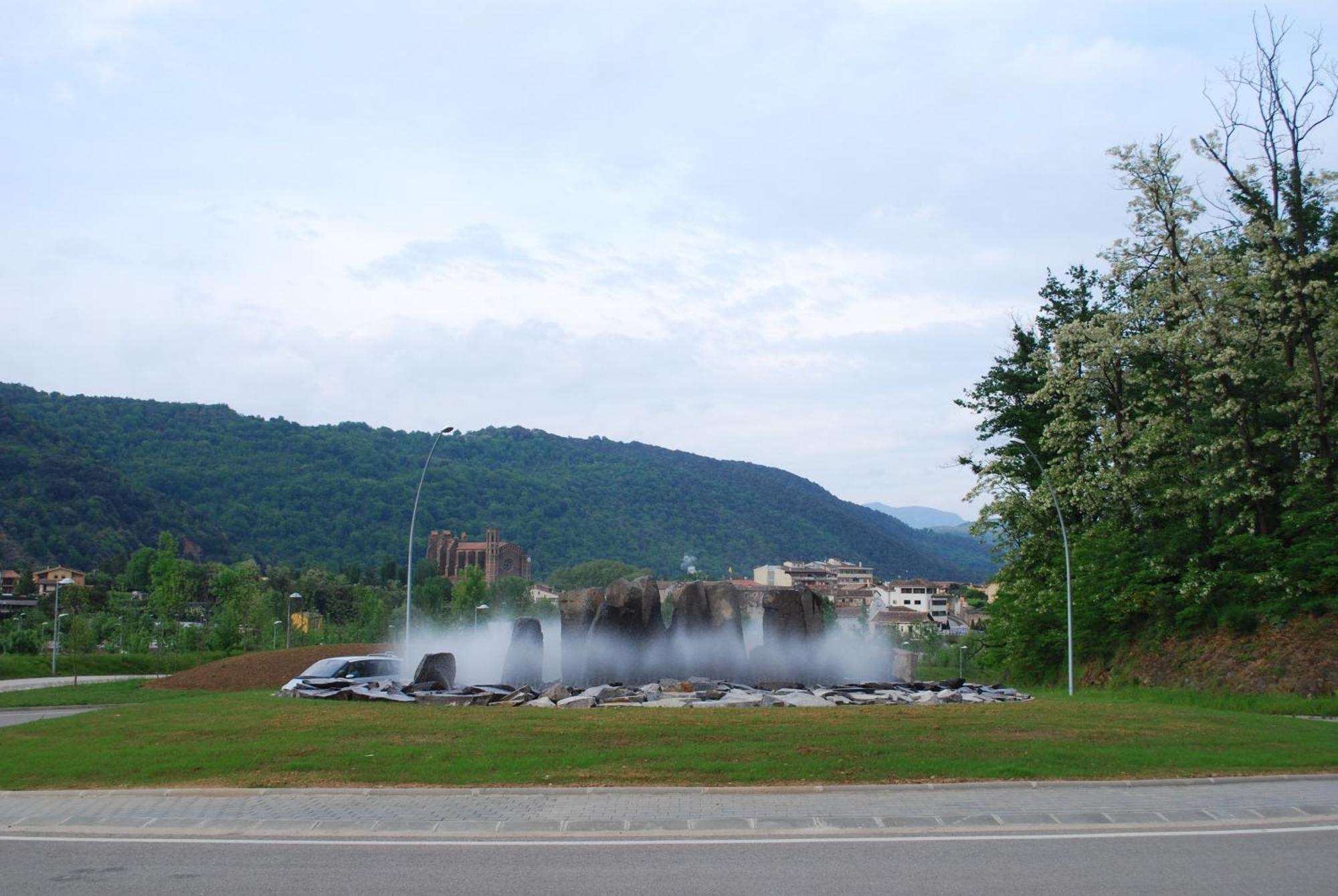 Pensió L'Estada Sant Joan les Fonts Exterior foto