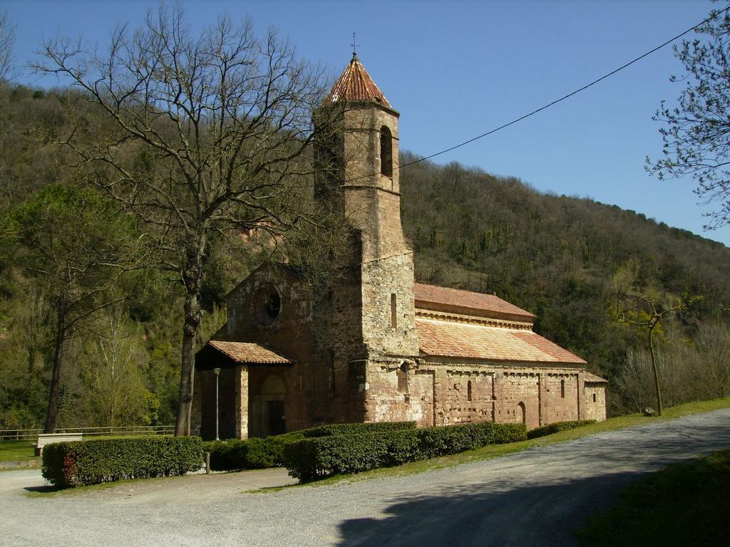 Pensió L'Estada Sant Joan les Fonts Exterior foto